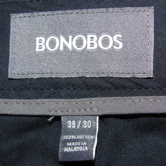 Mens' Bonobos Weekday Monday Straight Leg Navy Blue Chino Pants Size 39 x 30.5 - Picture 7 of 11